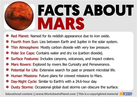 mars on mars|mars facts for kids.